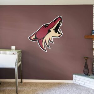Arizona Coyotes: Logo - Officially Licensed NHL Removable Wall Decal 45.0"W x 47.0"H by Fathead | Vinyl
