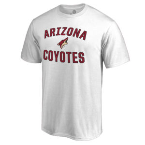 Men's White Arizona Coyotes Victory Arch T-Shirt